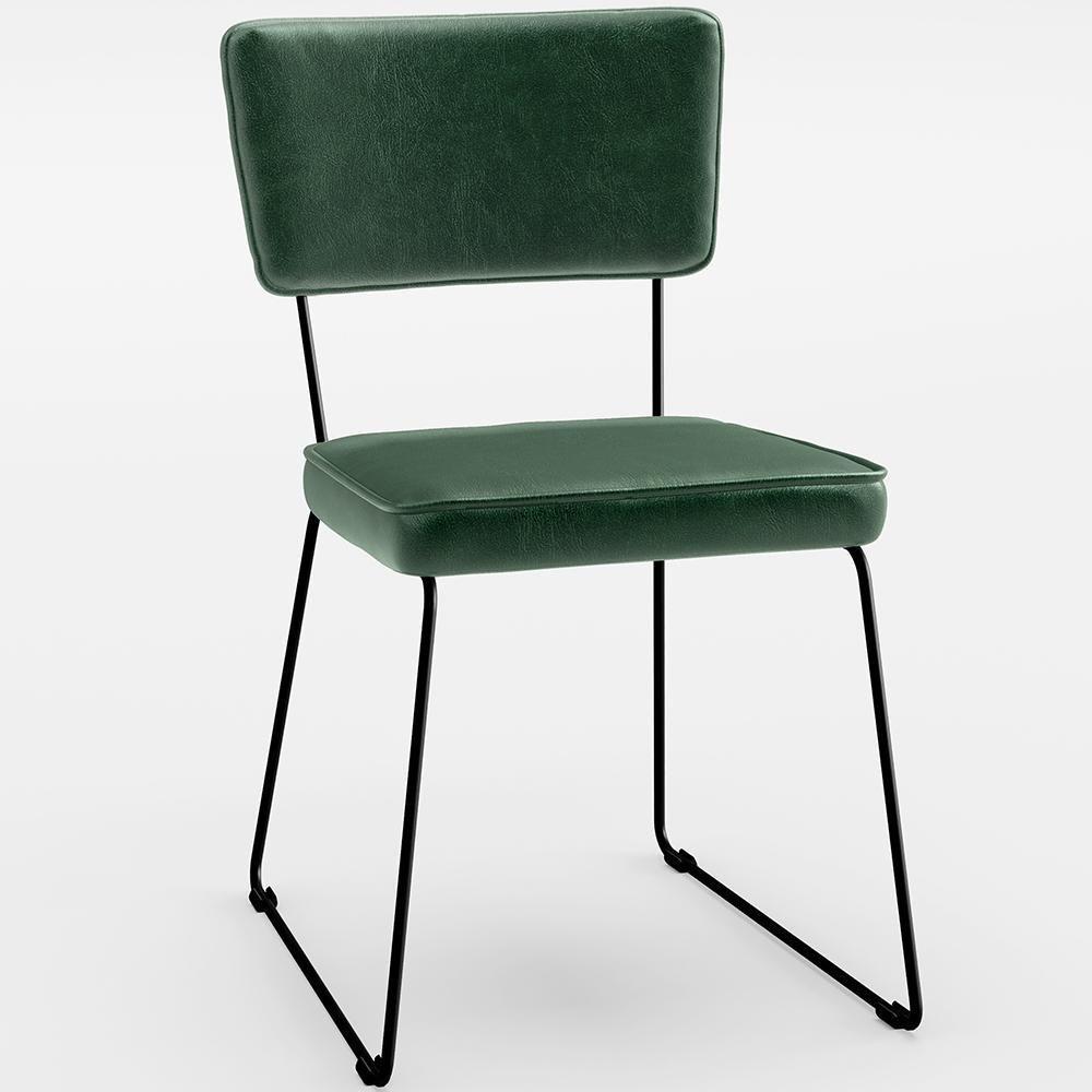 Mesa De Jantar 160cm Off White Com 6 Cadeiras Verde Musgo - 10