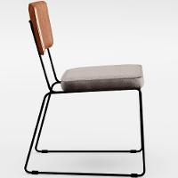 Mesa Capri 160cm Off White Nature Com 6 Cadeiras Camel Bege