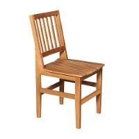 Mesa Jantar Catarina Quadrada 1M Com 4 Cadeiras Confort Ripada - Castanho - Marrom - 3