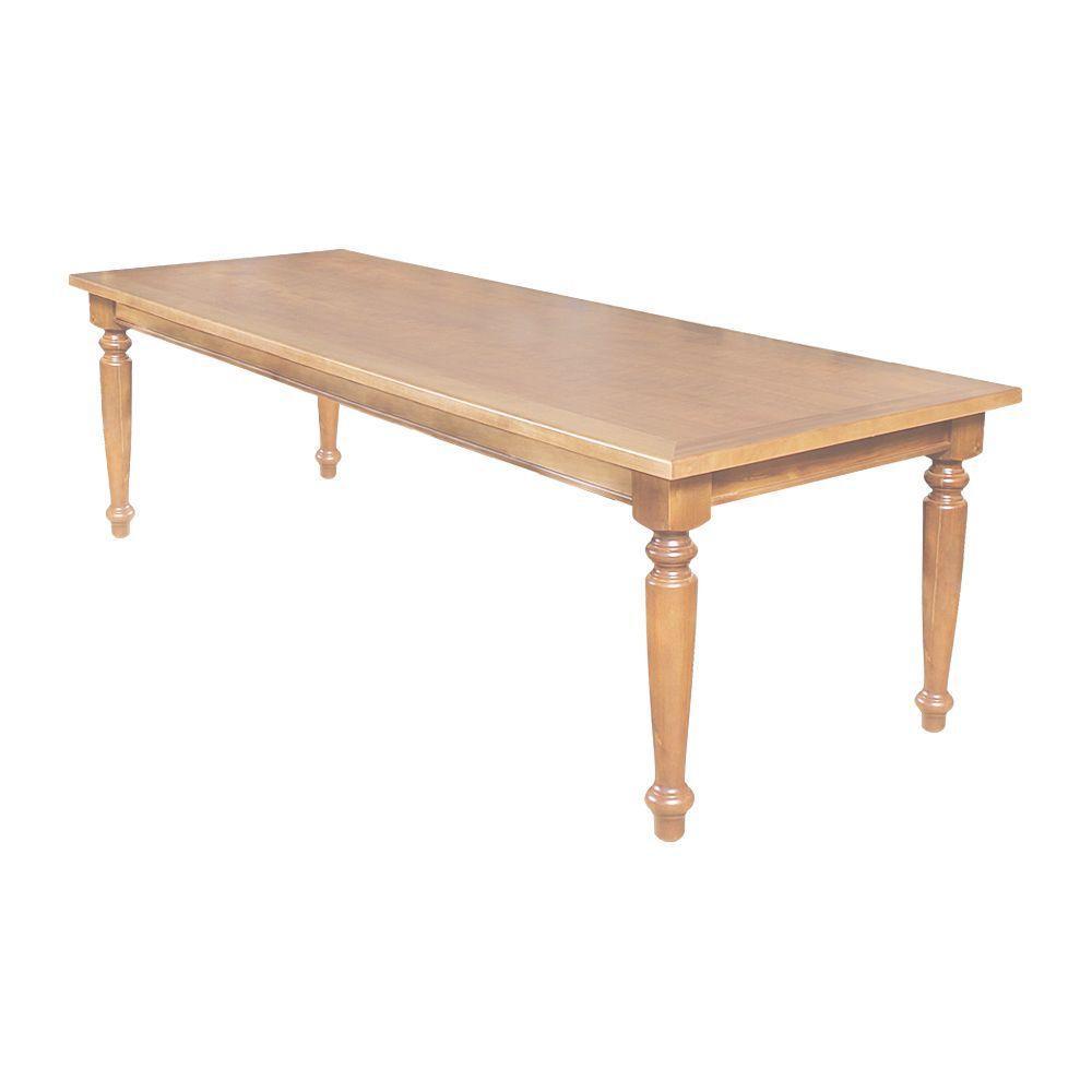 Conjunto Jantar Mesa Franscisca 270X100 Com 10 Cadeiras Ripada Confort Natural - Marrom - 5