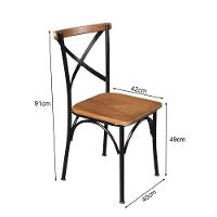 Mesa Jantar Quadrada Celina 1,50M 8 Cadeiras Paris Pés Alumínio Castanho - Marrom