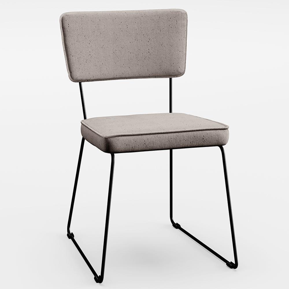 Mesa De Jantar 160cm Off White Nature Com 6 Cadeiras Bege - 10