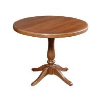 Mesa Jantar Redonda 80Cm Madalena 4 Cadeiras Paris Base Alumínio Castanho - Marrom - 5