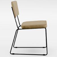 Mesa De Jantar 160cm Off White Com 6 Cadeiras Bege Escuro