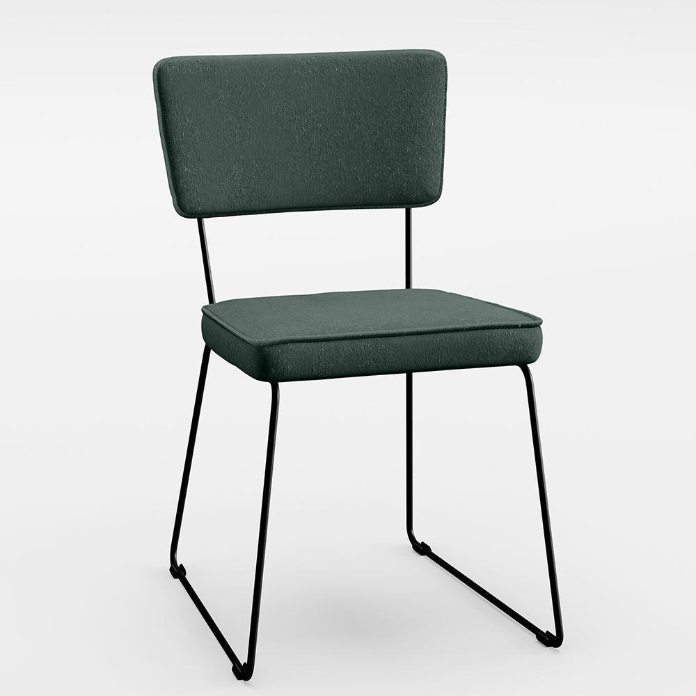 Mesa De Jantar 160cm Off White Com 6 Cadeiras Verde Musgo - 10