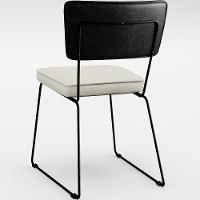 Mesa Capri 160cm Off White Com 6 Cadeiras Preto Champagne - 2