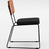 Mesa Capri 160cm Off White Com 6 Cadeiras B05 Camel Chumbo