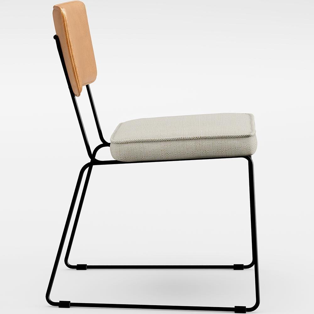 Mesa Capri 160cm Off White Com 6 Cadeiras B05 WhiChampagne - 4