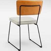 Mesa Capri 160cm Off White Com 6 Cadeiras B05 WhiChampagne - 2