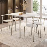 Conjunto Sala De Jantar Palermo Com Mesa E 4 Cadeiras 2999 Carraro - 1