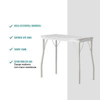 Conjunto Sala De Jantar Palermo Com Mesa E 4 Cadeiras 2999 Carraro - 7