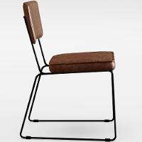 Mesa Capri 160cm Off White Com 6 Cadeiras B05 Marrom - 7