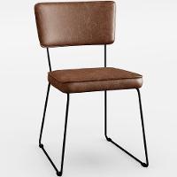 Mesa Capri 160cm Off White Com 6 Cadeiras B05 Marrom - 19