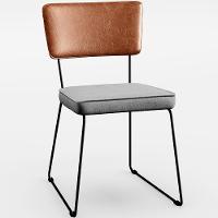 Mesa Capri 160cm Off White Com 6 Cadeiras B05 Camel Cinza - 10