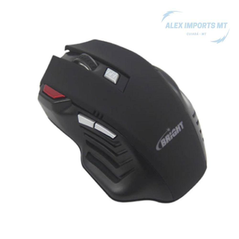 Mouse Usb Gamer Pro 2400dpi Bright Mause Para Pc Gamer - 3