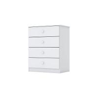 Cômoda Infantil 04 Gavetas Amarelinha Henn Branco - 10