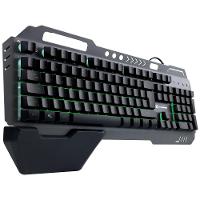 Teclado Gamer Armor Abnt2 Multimidia Led 7 Cores 1.8 M Usb S - 1
