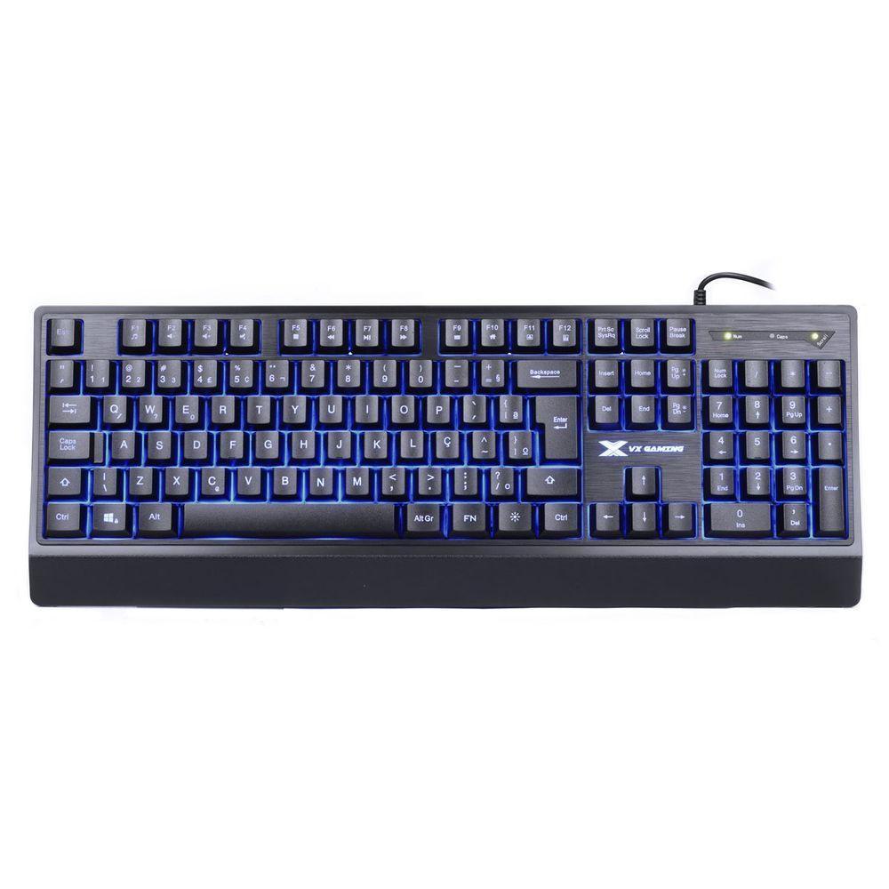 Teclado Gamer Defender Abnt2 Multimidia Led 7 Cores 1.8 Metr - 2
