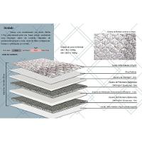 Cama Box Baú Queen: Colchão Espuma Herval ErgoPlus/EP  + Base CRC Suede Gray(158x198) - 5