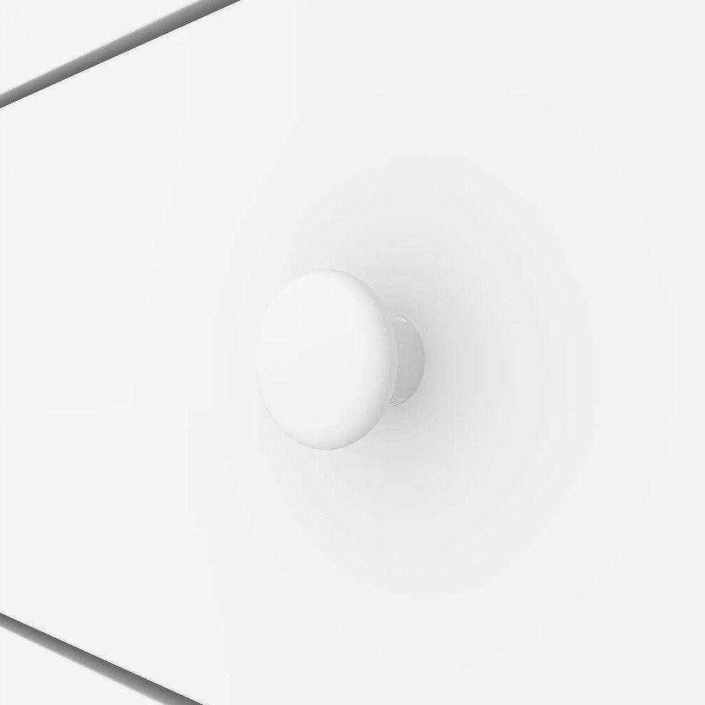 Cômoda Infantil 04 Gavetas Amarelinha Henn Rústico Branco - 2