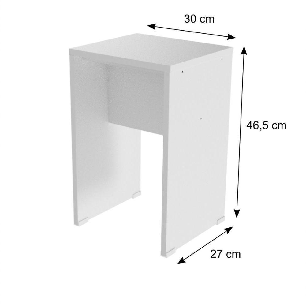 Organizador E Mesa Com Banquinho 80 Cm 100% Mdf - 3