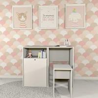 Organizador E Mesa Com Banquinho 80 Cm 100% Mdf - 9