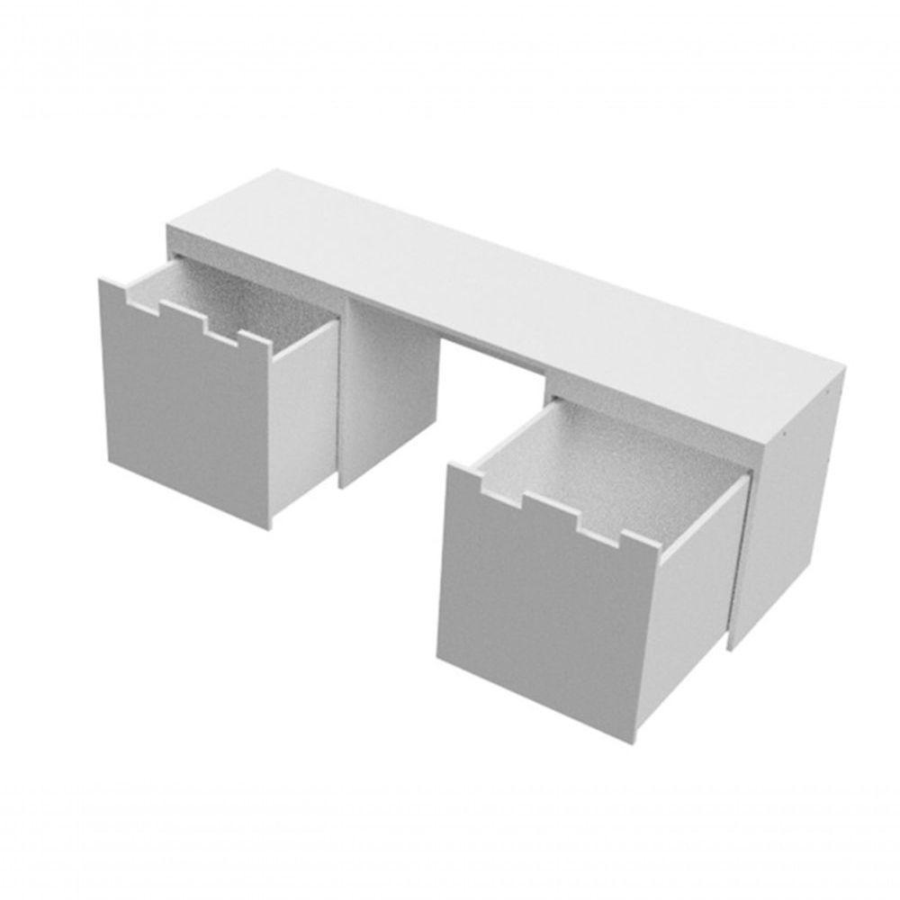 Organizador De Brinquedos 2 Baús Castelo 100% Mdf Caixotes - 2