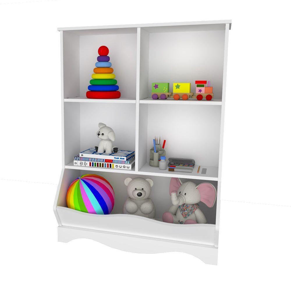 Organizador De Brinquedos Lua 100% Mdf Quarto Infantil - 6