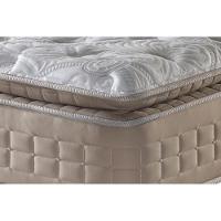 Cama Box Baú King: Colchão Molas Anjos ConfortableBase Suede Gray(193x203) - 5