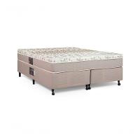 Cama Box + Colchão Castor Queen Class One Face Pocket 158x198x52cm - 1