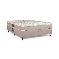 Cama Box + Colchão Castor Casal Class One Face Pocket 138x188x52cm - 1