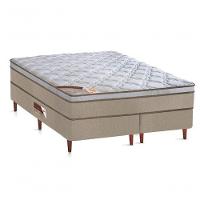 Cama Box + Colchão Castor King Innovation One Face Tecnopedic 180x200x54cm - 1