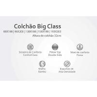 Cama Box Solteiro: Colchão Molas Herval ConforClass Big Class + Base CRC Suede Gray(88x188) - 3