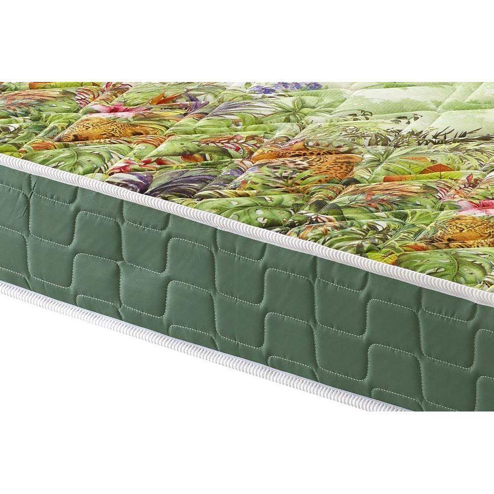 Cama Box Baú Casal: Colchão Anatômico Anjos D28 / AG65 Pantanal + Base CRC Courano White(138x188) - 5