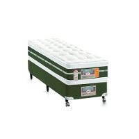 Cama Box + Colchão Castor Solteiro Silver Star Air Double Face Tecnopedic 120x203x61cm - 1