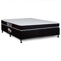 Cama Box + Colchão Castor Casal Montblanc Double Face D33 138x188x45cm - 1