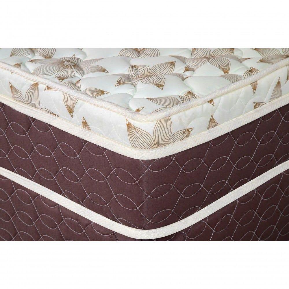 Cama Box + Colchão Castor Solteiro Class One Face Híbrido 88x188x52cm - 3
