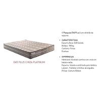 Cama Box Queen: Colchão Espuma D45 Paropas Pasquale Plus + Base CRC Suede Black(158x198) - 6