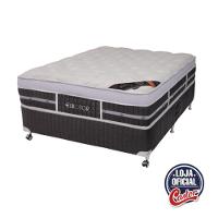 Cama Box + Colchão Castor Casal Eurotop Summer & Winter One Face Pocket 138x188x61cm - 1