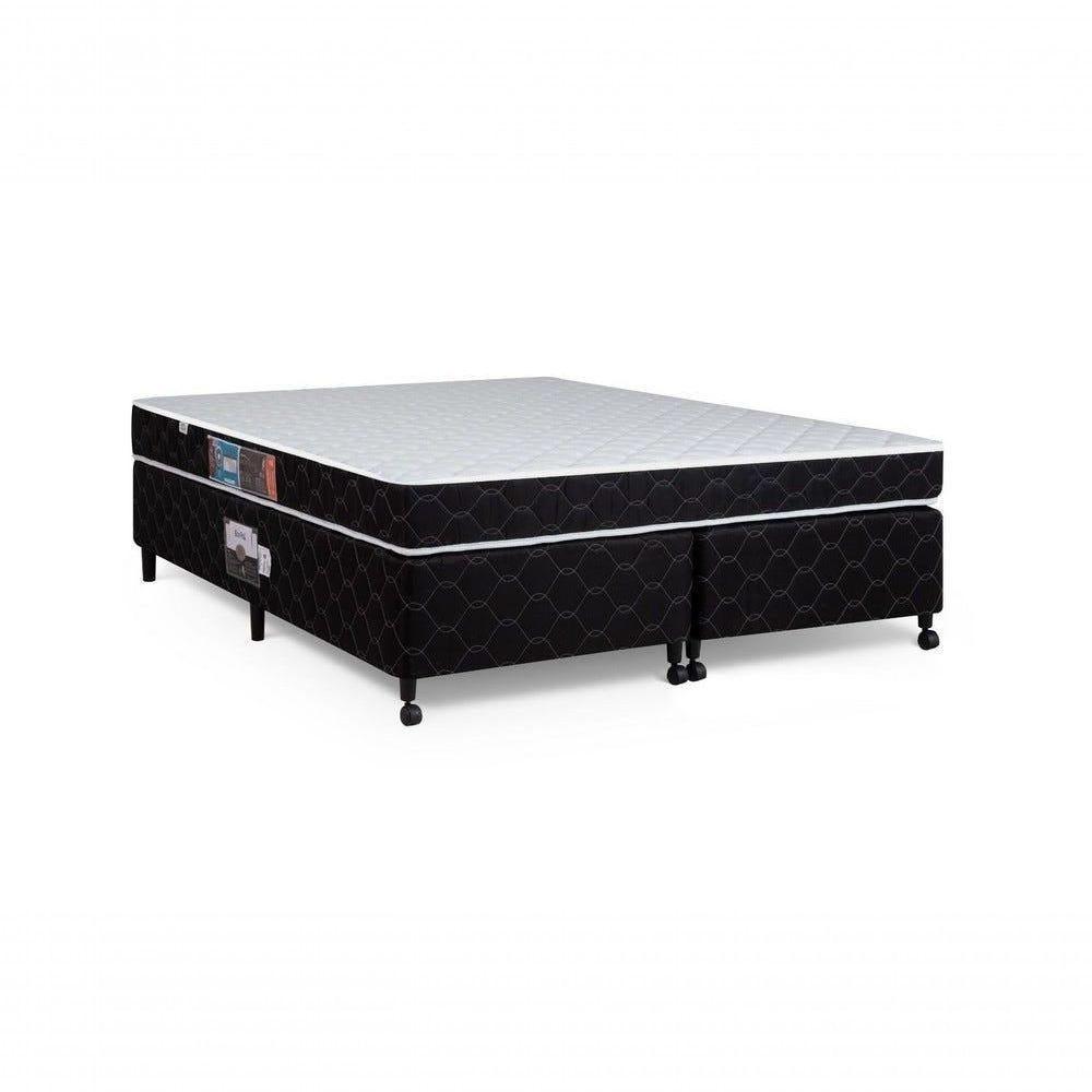 Cama Box + Colchão Castor King Montblanc Double Face D33 193x203x45cm - 1