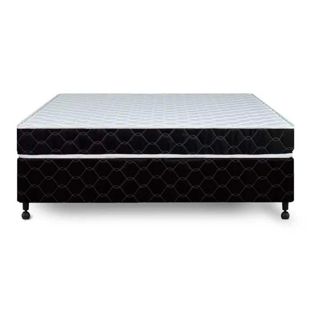Cama Box + Colchão Castor Casal Montblanc Double Face D33 138x188x45cm - 10