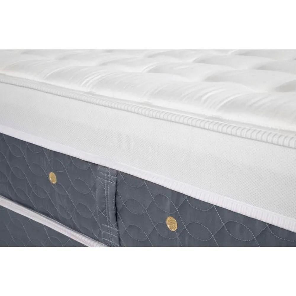Cama Box + Colchão Castor Solteiro Plush Light Stress One Face Pocket 88x188x61cm - 3