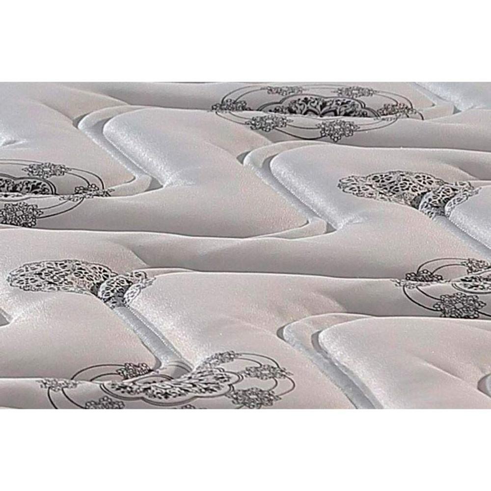 Cama Box Casal: Colchão Espuma Paropas D23 Pasquale + Base Unviersal Suede Black CRC(138x188) - 3