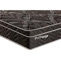 Cama Box Casal: Colchão Molas Ensacadas Paropas MasterPocket Privilege + Base CRC Suede Black(138x188x25) - 3