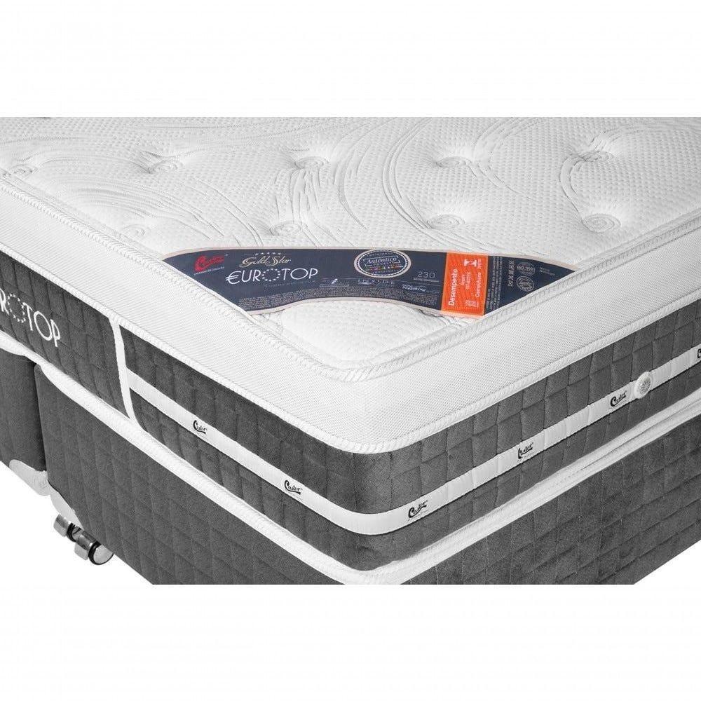 Cama Box + Colchão Castor King Eurotop Summer & Winter One Face Pocket 180x200x61cm - 5