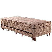Cama Box c/Auxiliar Conjugado Solteiro: Colchão Molas Extrapedic Sublime Clean (88x188x47) Paropas - 5