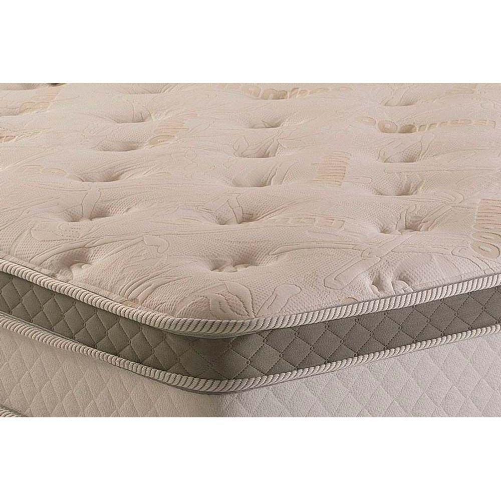 Cama Box Baú King: Colchão Molas Herval ConfortClass Big Class DF + Base CRC Suede Gray(193x203) - 3