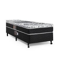 Cama Box + Colchão Castor Solteiro Class One Face Tecnopedic 120x203x52cm - 1