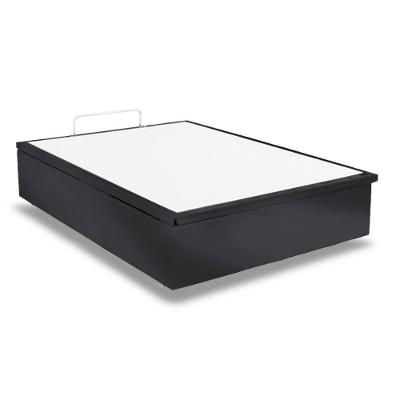 Cama Box Baú Universal King Suede Gray (193x203x35) - Ortobom