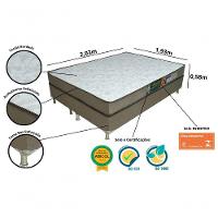 Conjunto Cama Box E Colchão King Becflex Mag Gold - 2